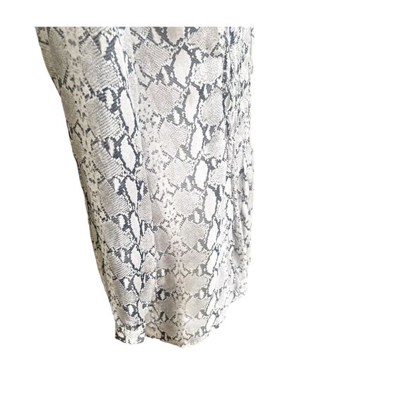 Soft Surroundings Animal Print Tunic Long Sleeve Sheer Size Medium Collared - Picture 9 of 9